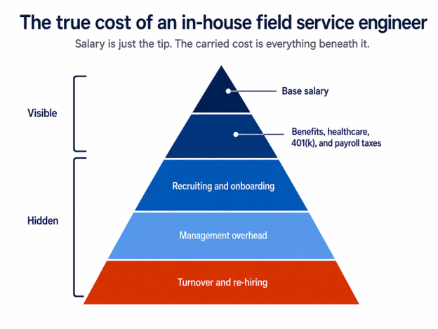 Field Service In House vs Service Partner 5