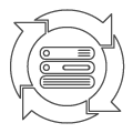 full life cycle support icon